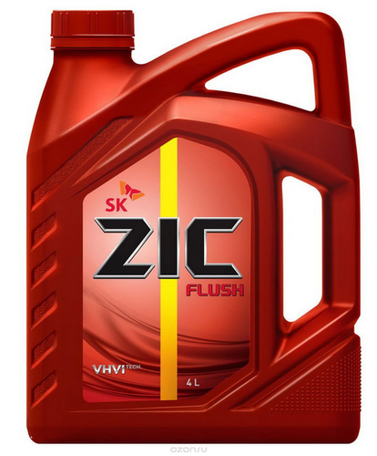 ZIC 162659 FLUSH (4L) очиститель масляной системы! синт.