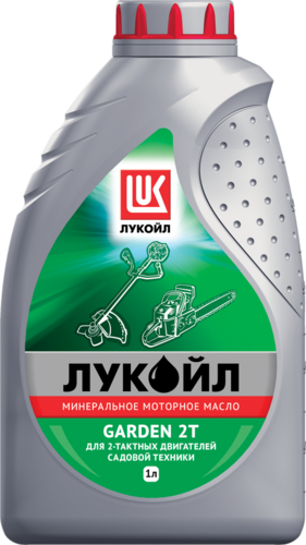 LUKOIL 1668258 Лукойл GARDEN 2Т (1L) масло моторное! (минер.) для 2-х тактных двигателей API тс, JASO FB, ISO E-GB