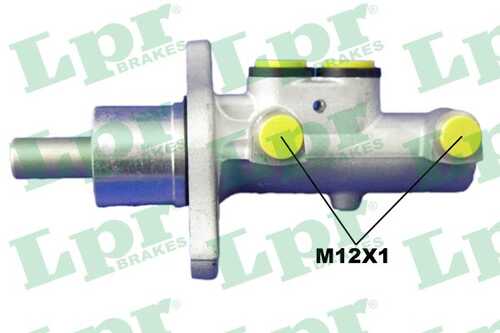 LPRAP 1697 LPR цилиндр тормозной глав. FORD FOCUS II/C-MAX/MAZDA 3 с ABS (10013160/030619/0186294/5)