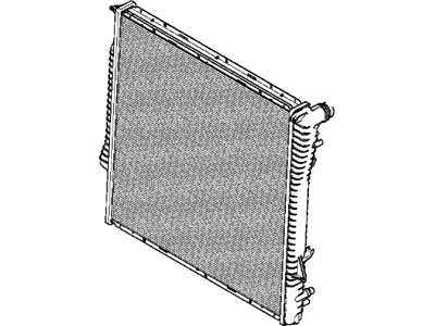 BMW 17107544668 Радиатор охлаждающей жидкости 24/85/10 X5 E53