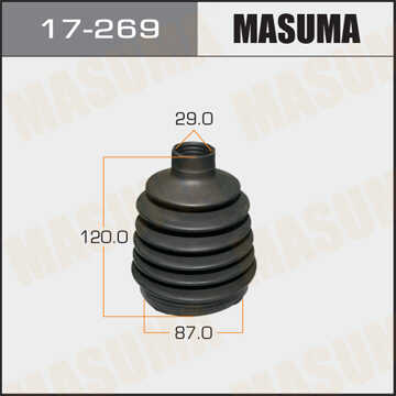 MASUMA 17269 Пыльник ШРУСа внутр.! 18.5х33х25! Toyota Land Cruiser Prado 96-02