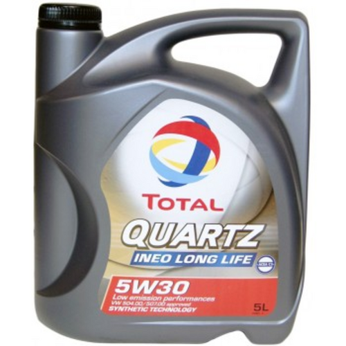 TOTAL 181712 5W30 QUARTZ INEO L LIFE (5L) масло моторное! ACEA C3, VW 504.00/507.00, LL-04, MB 229.51