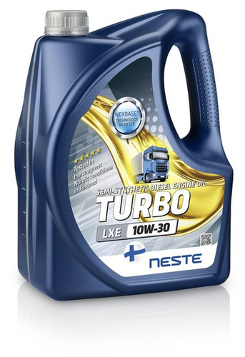 NESTE 186245 Масло мот TURBO LXE 10W-30 4Л 123245