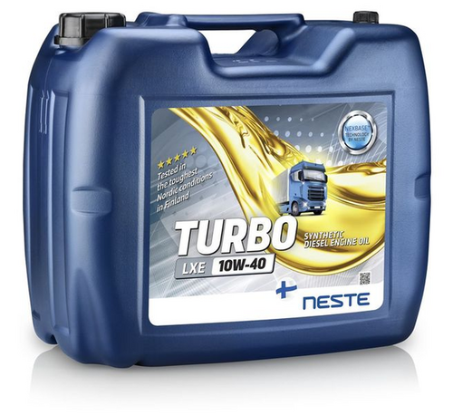 NESTE 186320 1863 20 масло моторное TURBO LXE 10W-40 20 л синтетическое