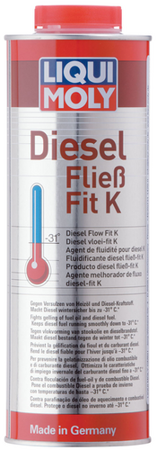 LIQUIMOLY 1878 LiquiMoly Diesel Fliess-Fit 1L антигель концентрат дизельный! 1мл на 1л топлива