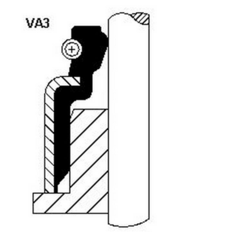CORTECO 19034020 Уплотнительное кольцо, стержень кла