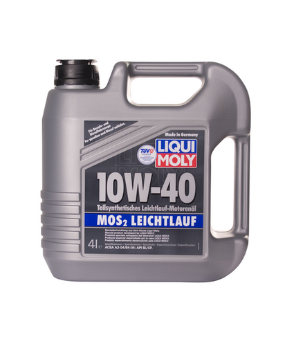 LIQUIMOLY 1917 LiquiMoly 10W40 MoS2 Leichtlauf (4L) масло моторное полусинт. API SL/CF,ACEA A3-04, B4-04