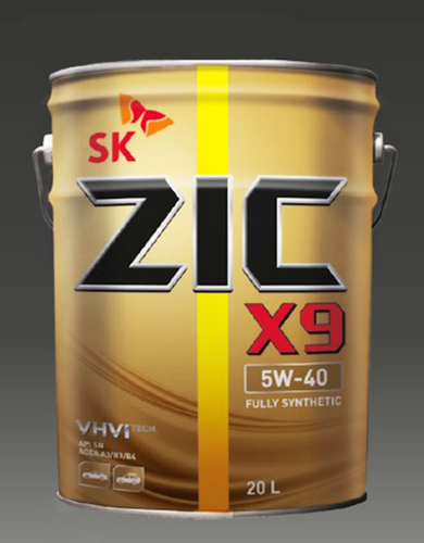 ZIC 192613 X9 5W40 (20L) масло мот.! API SN, ACEA A3/B3/B4, VW 502.00/505.00/503.1, LL-01, RN 0700/0710