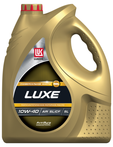 LUKOIL 19299 Лукойл люкс 10W40 (5L) масло моторное! полусинт. API SL/CF;Масло моторное люкс 10W-40 (Полусинтетическое, 5л)