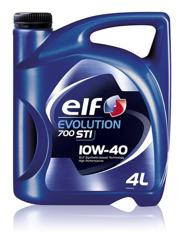 ELF 194863 10W40 EVOLUTION 700 STI (4L) масло моторное! API:SL/CF, ACEA A3/B4, VW 501.01/505.00, MB 229.1
