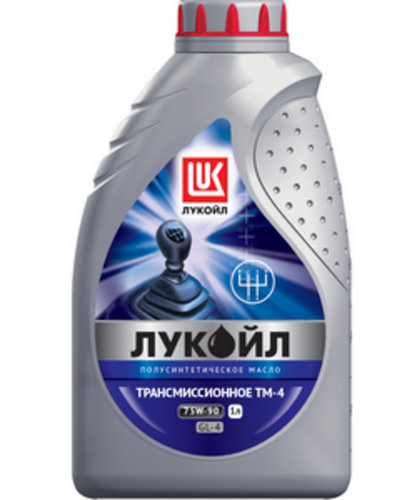 LUKOIL 19531 Лукойл 75W90 тм-4 (1L) масло трансмиссионное! полусинт. API GL-4,ZF TE-ML 08,MIL-L-2105D