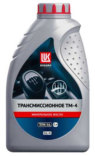 LUKOIL 19539 Лукойл тм-4 80W90 (1L) масло трансмиссионное! минер. API GL-4