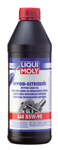 LIQUIMOLY 1956 LiquiMoly 85W90 Hypoid-Getriebeoil (1L) масло трансмис.! минapi GL-5:MAN 342TypM1,MB235.0,MIL-L2105D