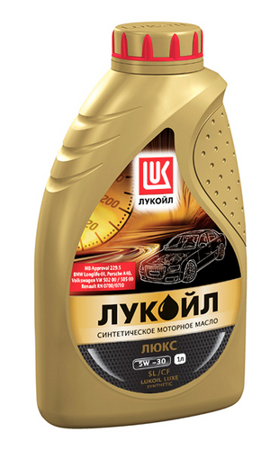 LUKOIL 196272 Лукойл люкс 5W30 (1L) масло моторное! синт. API SL/CF;Масло моторное LUXESYNTHETIC 5W-30 синтетика 1 л