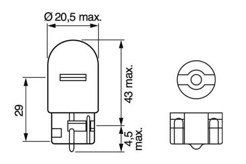 BOSCH 1 987 302 251 Лампа накаливания, фонарь указателя поворота