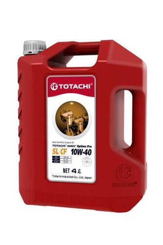 TOTACHI 1C404 NIRO Optima PRO 10W40 (4L) масло моторн.! полусинт. api SL/CF, ACEA A3/B4, JASO T903 2011