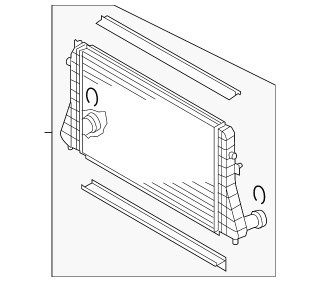 VAG 1K0145803CD Охладитель наддувочного воздуха, 1.8 CDAx (A/B)