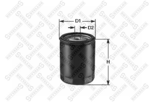 STELLOX 2050466SX Фильтр масляный! Ford Mondeo 1.8 16V/2.0 16V 02>,Mazda 3 2.0 03>