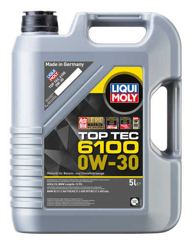 LIQUIMOLY 20779 Нс-синт. мот. масло TOP TEC 6100 0W-30 C2 (5Л)