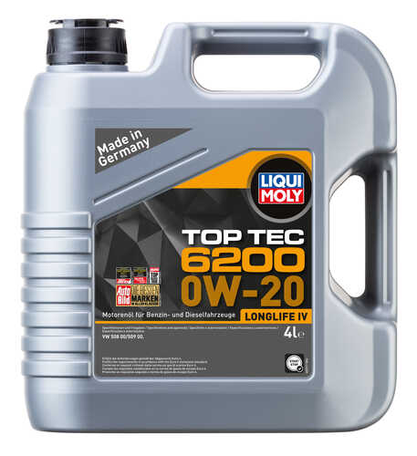 LIQUIMOLY 20788 LiquiMoly нс-синт. мот. масло Top Tec 6200 0W-20 (4л)