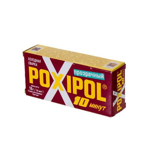 POXIPOL 2079 Холодная сварка ~ 14 мл прозрачная;Холодная сварка-клей 