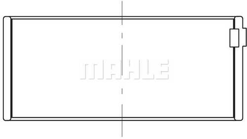 MAHLEKNECHT 209 PL 20646 000 Вкладыши PL STD пара RVI MIDR 06.23.56, ямз-650