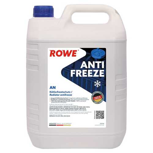 ROWE 21010-0050-99 Охлаждающая жидкость HIGHTEC ANTIFREEZE AN G11 (5л)