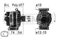 ERA 210949 Генератор! 14V 150A Citroen Jumper, Fiat Ducato,Ford Transit, Peugeot Boxer 06>