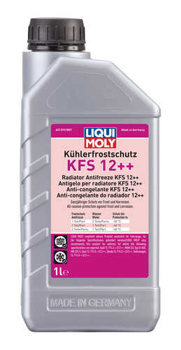 LIQUIMOLY 21134 Антифриз! красн. конц. vw TL-774 G (G12++), MB 325.5