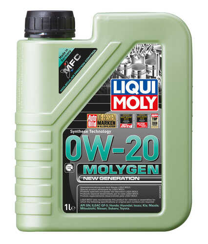 LIQUIMOLY 21356 Нс-синт. мот. масло MOLYGEN NEW GENERATION 0W-20 (1Л)