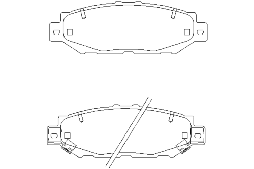 TEXTAR 2149101 Колодки дисковые з.! Lexus GS 300 93-97