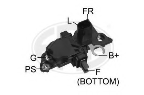 ERA 215231 Реле-регулятор! 14.5V Audi A3 1.8 98-03, VW Bora/Golf/Lupo/Polo 94-10, Seat Arosa/Cordoba