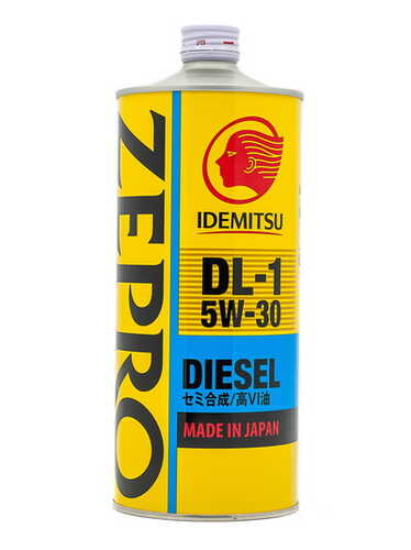 IDEMITSU 2156001 5W30 ZEPRO DIESEL DL-1 (1L) масло моторное! полусинт. JASO DL-1, ACEA C2-08