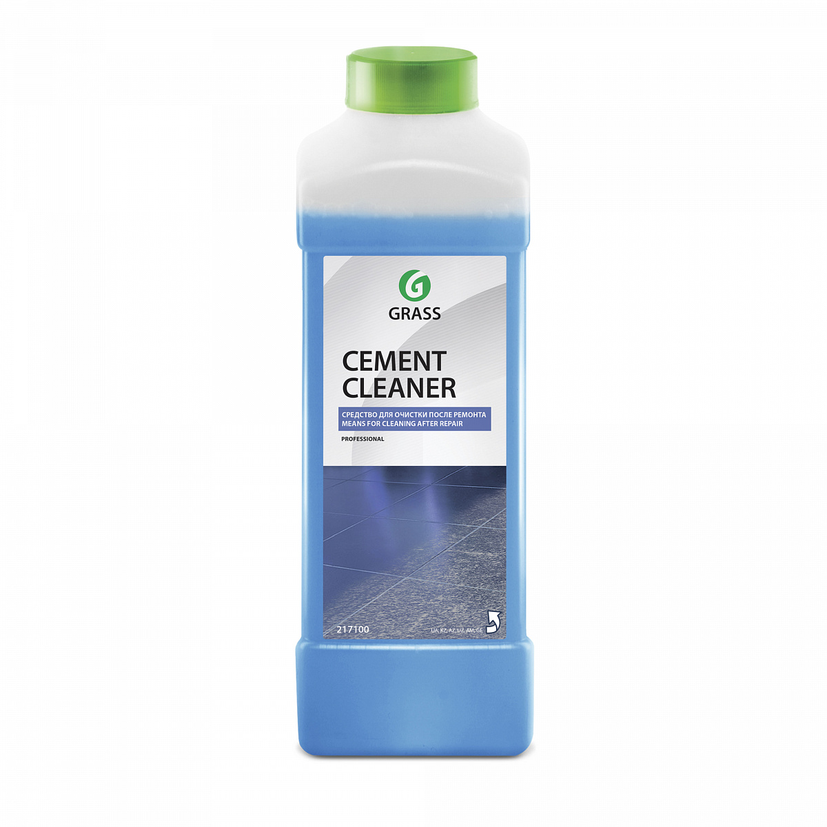 GRASS 217100 Очиститель после ремонта! 'Cement Cleaner' (канистра 1л)