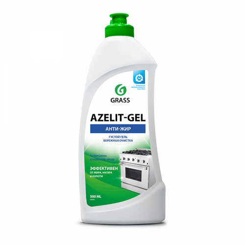 GRASS 218555 Чистящее средство для кухни! 'Azelit-gel' (флакон 500 мл)