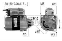 ERA 220376A Стартер FIAT: 07-