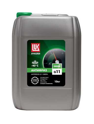 LUKOIL 227384 G11 (10L) антифриз! G11 зеленый 10л