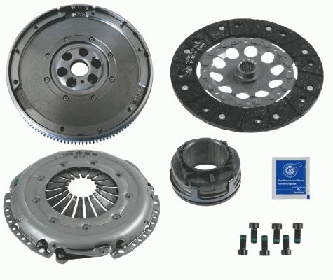 SACHS 2290601032 Комплект сцепления с маховиком! двухмассовым Audi A4 1.9 TDi 00>