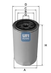 UFI 23.164.00 Масляный фильтр