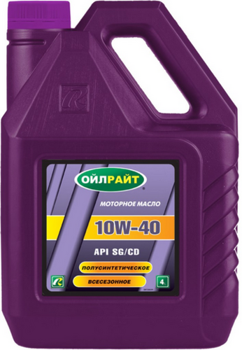 OILRIGHT 2363 Полусинтетика 10W40 SG/CD 4л.