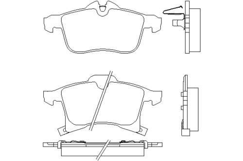 TEXTAR 2383201 Колодки дисковые передние! Chevrolet Meriva/Viva 02-12, Opel Astra/Corsa/Meriva/Zafira 98>