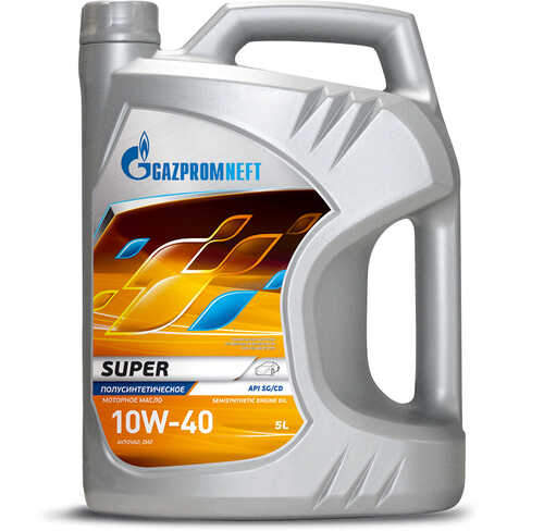 GAZPROMNEFT 2389901319 Масло Super 10W-40 5л (-, россия)