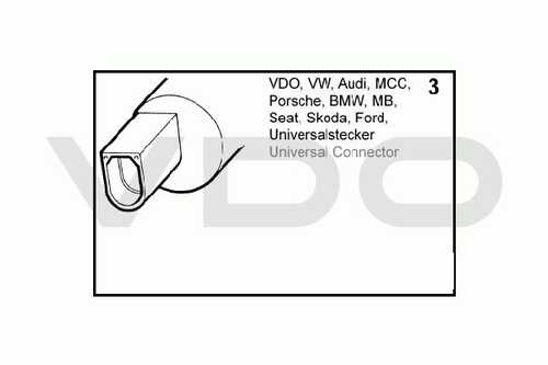 VDO 246082008025Z Насос омывателя! Audi A4/A6/A2 98>/A8, VW Passat/Golf 03>