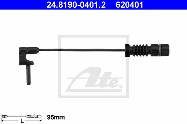 ATE 24819004012 Датчик износа торм. колодок! MB W168/W202 <04