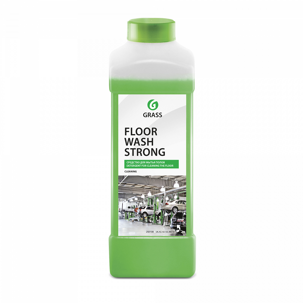 GRASS 250100 Средство щелочное для мытья пола! 'Floor wash strong' (канистра 1л)