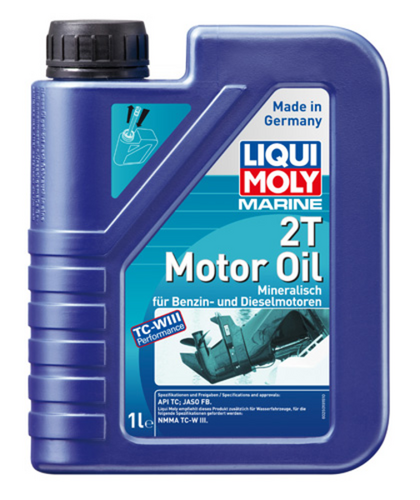 LIQUIMOLY 25019 LiquiMoly Marine 2T Motor Oil (1L) мин. масло моторн.! для водн. техн. api TC