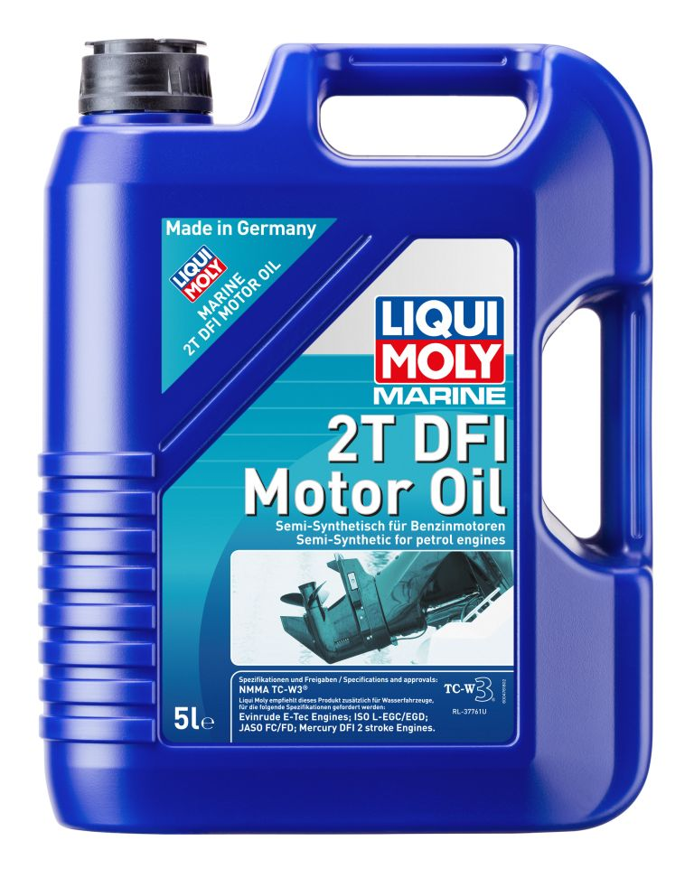 LIQUIMOLY 25063 LiquiMoly Marine 2T DFI Motor Oil (5L) масло моторн.! для водн. техн. полусинт.