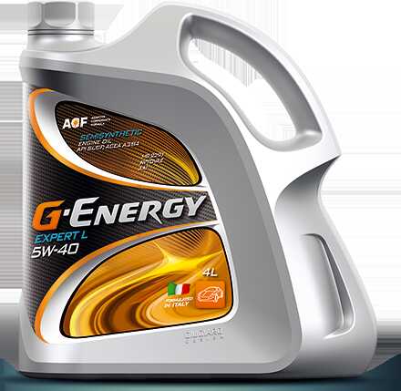 GAZPROMNEFT 253140261 Масло моторное G-Energy Expert L 5W-40 4л (полусинтетика)