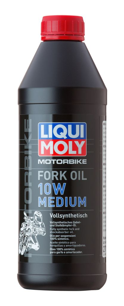 LIQUIMOLY 2715 LiquiMoly Motorbike Fork Oil Medium 10W(1L) масло (синт.) для вилок и амортизаторов