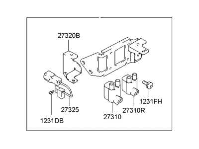 HYUNDAIKIA 27301-22600 Катушка зажигания